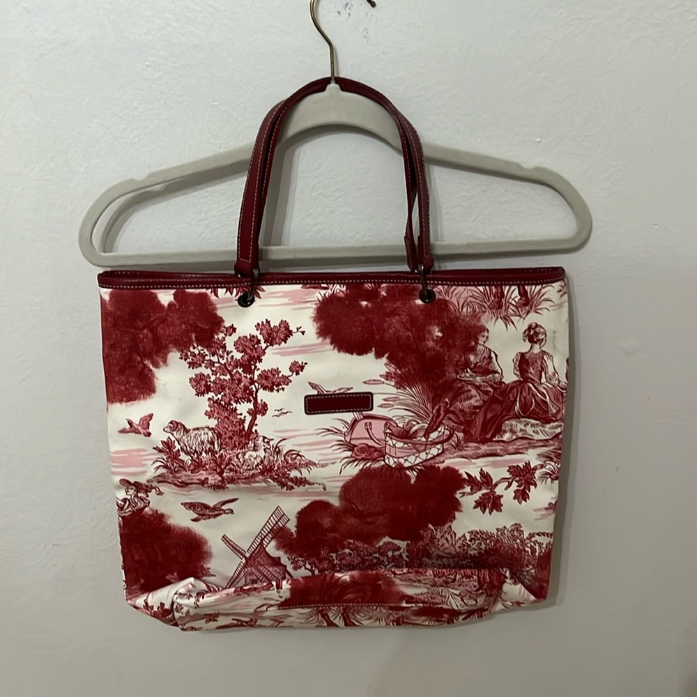 Longchamp vintage red bag